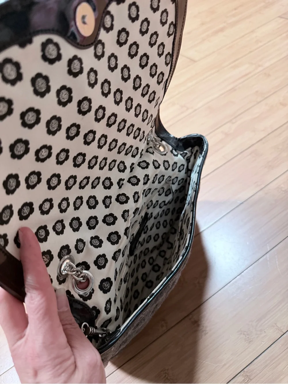 Hello Kitty X Victoria Couture Quilted Crossbody purse